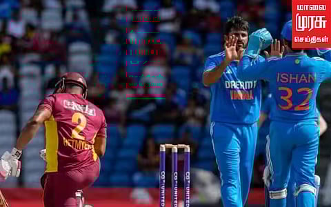 Ind Vs WI : ஒரு நாள் தொடரை வென்றது இந்தியா!!