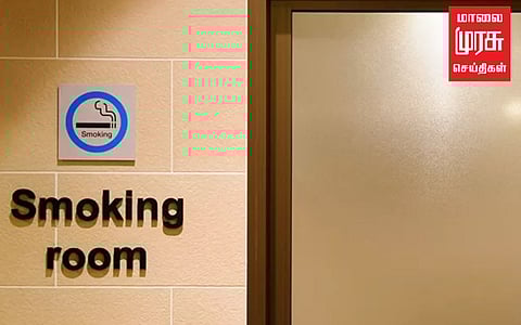 "மதுபான கடைகளைத் தவிர வேறு எங்கும் புகைபிடிக்கும் அறை திறக்க கூடாது" அரசாணை வெளியீடு!
