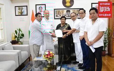 சட்டமன்றத்தை கூட்ட ஆளுநரிடம் வேண்டுகோள் விடுத்த மணிப்பூர் அமைச்சரவை...!