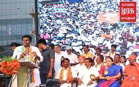 ”எய்ம்ஸ் மருத்துவமனையால் தென்னிந்தியாவின் மருத்துவ மாநகராகும் மதுரை” - அண்ணாமலை