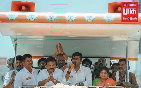 "அண்ணாமலை செல்வது நடைபயணம் இல்லை, வாகன பயணம்" முத்தரசன் விமர்சனம்!!