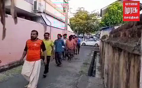 இலங்கை கடற் படையினரால் சிறைப் பிடிக்கப்பட்ட 9 மீனவர்கள் விடுதலை...!