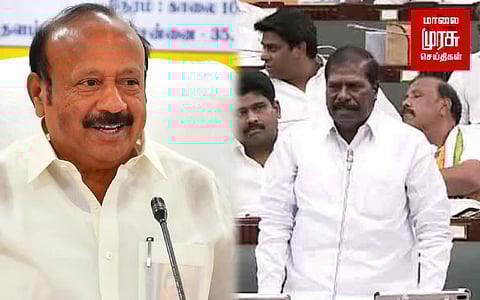 "எட்டப்பனாக அமைச்சர் MRK பன்னீர்செல்வம்" ஜி.கே.மணி விளாசல்!