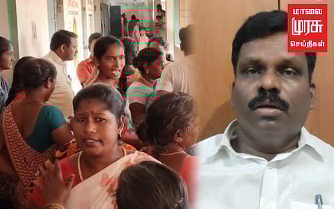 பள்ளி ஆசிரியர் மீது அத்துமீறல்: ஆனால், கடமைக்கு ஒரு கண்டன அறிக்கை!