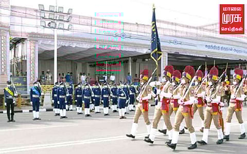 சுதந்திர தின கொண்டாட்டம்; கோட்டை கொத்தளத்தில் 2-ஆம் நாள் ஒத்திகை!