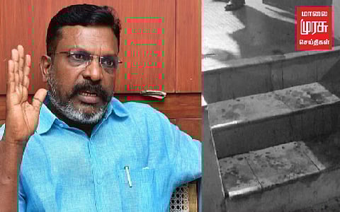 நாங்குனேரி சம்பவம்: ”சங்பரிவார்கள் சமூக முரண்களைக் கூர்மைப்படுத்துவதில் தீவிரமாக உள்ளனர்” - திருமாவளவன்.