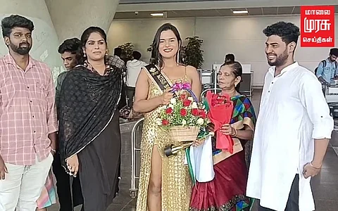 உலக திருநங்கை அழகி போட்டி; 3வது இடத்தை பிடித்த சென்னை அழகி!