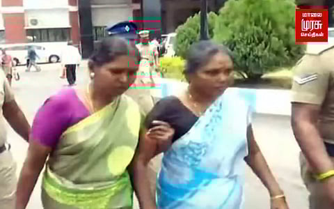 வீட்டை விட்டு விரட்டிய மருமகள்: தர்ணாவில் ஈடுபட்ட மாமியார்...!