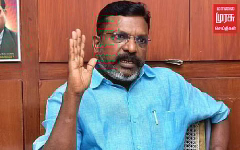 "எத்தனை நடிகர்கள் கட்சி ஆரம்பித்தாலும் சிறுத்தைகளின் களத்தை வெல்ல முடியாது" திருமா அறைகூவல்!