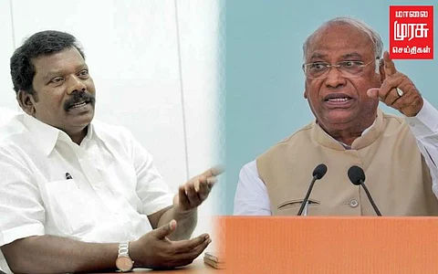 செல்வப்பெருந்தகை மீது புகார் அளிக்க தமிழ்நாடு காங்கிரஸ் எம்எல்ஏக்கள் கார்கேவுடன் சந்திப்பு!!