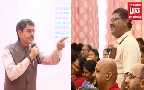 "ஆளுநருக்கு எதிராக பேசியவரை பணி நீக்கம் செய்யாவிட்டால் போராட்டம்" பாஜக எச்சரிக்கை!