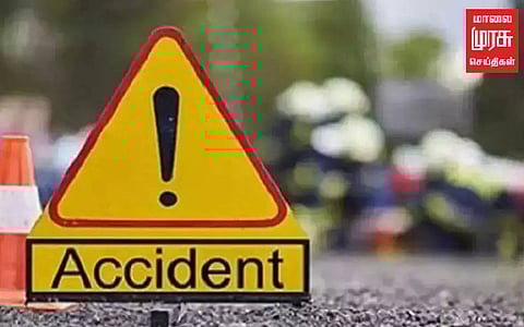 லாரி மீது லாரி மோதிய விபத்தில் 2 பேர் உயிரிழப்பு!