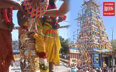தமிழ்நாட்டில் பல்வேறு கோயில்களில் வெகுவிமர்சையாக நடைபெற்ற குடமுழுக்கு விழா...!