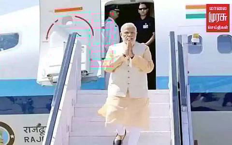 தென் ஆப்பிரிக்கா பறந்தார் பிரதமர் மோடி...!