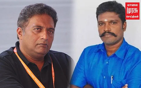 "பிரகாஷ்ராஜின் இந்திய அடையாளங்கள் பறிக்கப் படவேண்டும்" முத்துரமேசு கோரிக்கை!