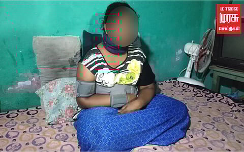 அரசு பள்ளியின் அஜாக்கிரதையால் பதிப்படைந்துள்ள மாணவி... கை கொடுக்குமா அரசு?