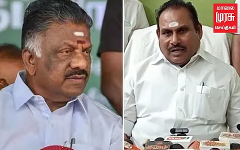 "ஓபிஎஸ்-க்கு இனி அரசியல் எதிர்காலம் இல்லை" - முன்னாள் அமைச்சர் எஸ்.பி. சண்முக நாதன்.