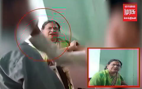 முஸ்லிம் மாணவனை  சக மாணவர்களை விட்டு அடிக்கச் சொன்ன ஆசிரியை...! உத்திர பிரதேசத்தில் பள்ளியில் நடந்த அவலம்...!