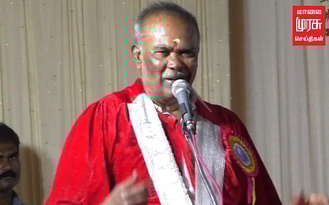 ”நாடாளுமன்ற தோ்தலில் மாற்றம் ஏற்படுத்தினால் நீட் தோ்வை ரத்து செய்யலாம்" - அப்பாவு