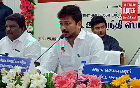 ” மாற்றுத்திறனாளிகளுக்கு உடனடியாக உதவித்தொகை கிடைக்க நடவடிக்கை எடுக்க வேண்டும்” உதயநிதிஸ்டாலின் வலியுறுத்தல்