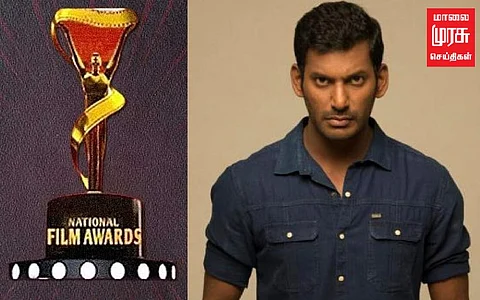 "தேசிய திரைப்பட விருதுகள் மீது எனக்கு நம்பிக்கை கிடையாது" விஷால் கருத்து!