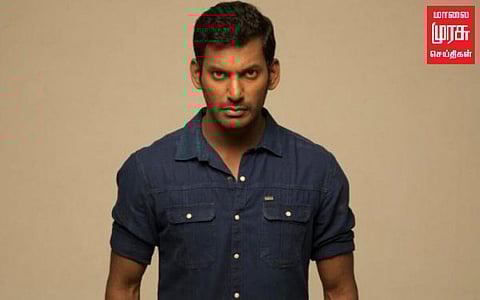 "இளைஞர்கள் போதை பழக்கத்திற்கு ஆளாக கூடாது" நடிகர் விஷால்!!