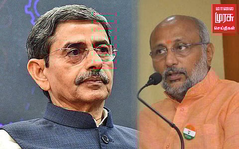 "தேவையின்றி ஆளுநரை விமர்சிப்பதை திமுகவினர் கைவிட வேண்டும்" சி.பி. ராதாகிருஷ்ணன்!!