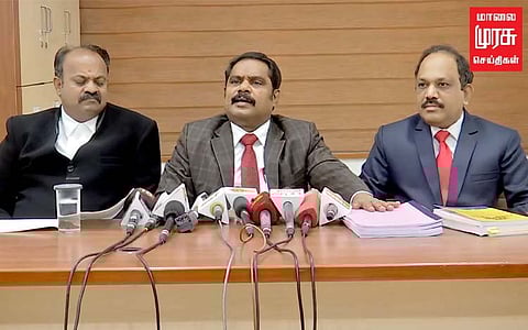"சட்டப் புத்தகங்களையே கொளுத்துகின்ற நிலை ஏற்பட்டு விடும்" வழக்குரைஞர் கூட்டமைப்பு!