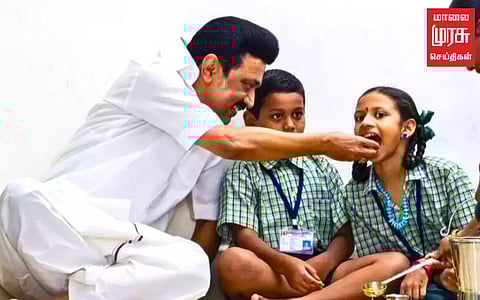 காலை உணவுத் திட்டத்தின் பெயரை மாற்றக்கோரி முதலமைச்சருக்கு மாணவன் கோரிக்கை!