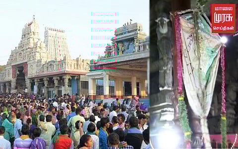 திருச்செந்தூர் சுப்பிரமணிய சுவாமி கோயிலில் கொடியேற்றத்துடன் துவங்கிய ஆவணித்திருவிழா...!