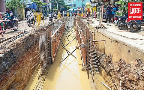 மழைநீர் வடிகால் பணிகளுக்கான காலக்கெடு நீட்டிப்பு ...!