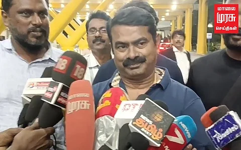 அதிமுக ஊழல் பட்டியலை அண்ணாமலை வெளியிடுவாரா? சீமான் கேள்வி!