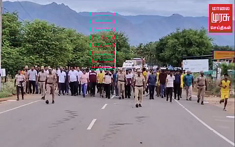 அமைச்சர் மா.சுப்ரமணியனுடன் சேர்ந்து நடைபயிற்சி மேற்கொண்ட 300க்கும் மேற்பட்டோர்!!