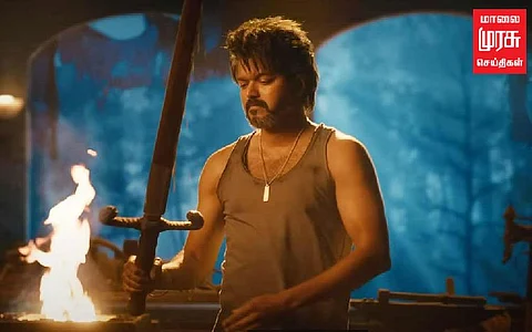 சிங்கிள் ஷாட்டில் 'லியோ' சண்டைக்காட்சி!!