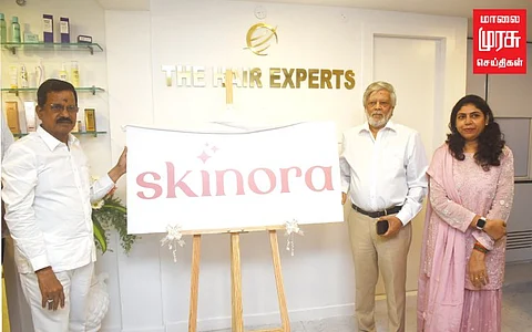 Skinora கிளினிக்கை திறந்து வைத்த கலைப்புலி தாணு!!