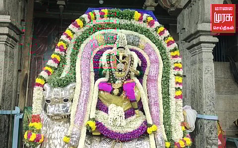 சிம்ம வாகனத்தில் எழுந்தருளிய பிள்ளையார்பட்டி கற்பக விநாயகர்!!