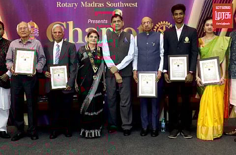 2024 ஆம் ஆண்டிற்கான ரோட்டரி மெட்ராஸ் சவுத் வெஸ்ட் "Chariot Awards"