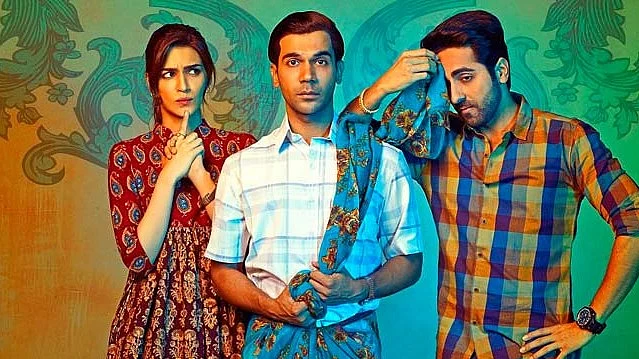 साड़ी में राजकुमार राव