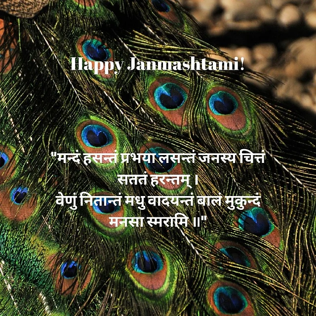 Janmashtami wishes in Sanskrit: जन्माष्टमी की दें बधाई