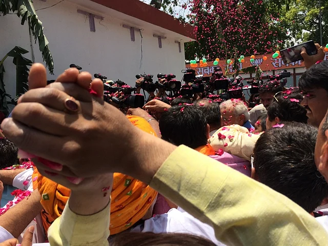 Photo Essay - How The BJP HQ Looked Like On 16 May 2014