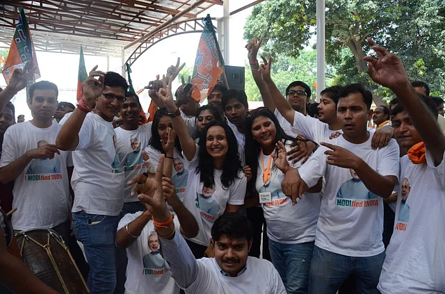 Photo Essay - How The BJP HQ Looked Like On 16 May 2014