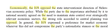 A review of BJP’s Economics