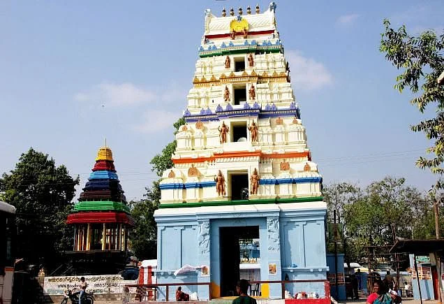 The Amararamam temple, located at Amravati.