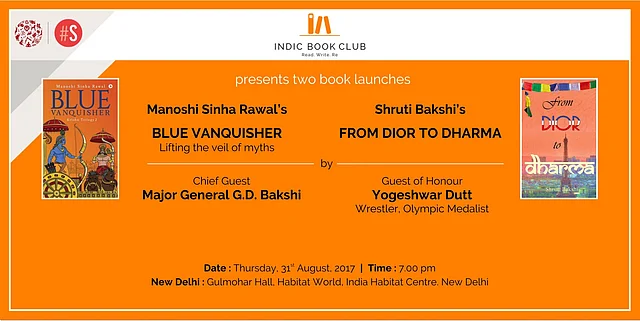 Book Launch: Blue Vanquisher - Krishn Trilogy-2 And From Dior To Dharma