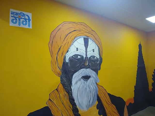 Artwork in Mela Pradhikaran (Photo by Arihant Pawariya)