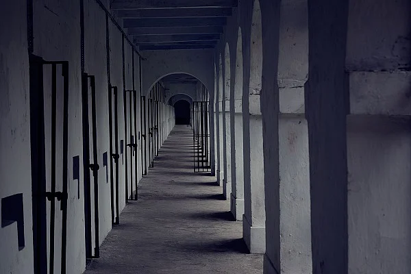 Inside its haunting corridors. 