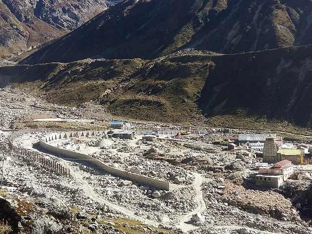 Construction of retaining wall. Image courtesy: Hridyesh Joshi