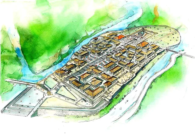 A bird’s eye view of the redeveloped place