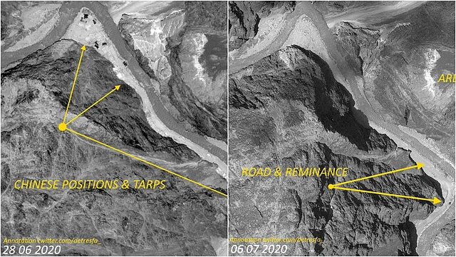India-China Standoff: Satellite Images Show China Has Pulled Back From Face-Off Site In Galwan Valley