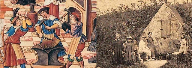 Hereditary castes of defiled trades to unreasonable birth based untouchabilty - they all existed in Europe even up to 17th century. But they never essentialized European society with it.